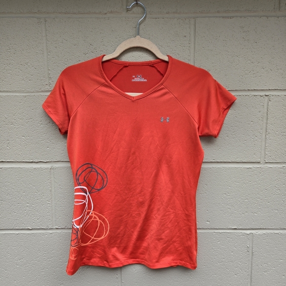 Bundle- Under Armor- Woman's- Heat Gear Tee (XS) & Duplicity Reversible Bra - Picture 2 of 16